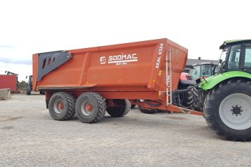 Duża Mocna przemysłowa Przyczepa Rolnicza, 24m3, 17 ton !!!